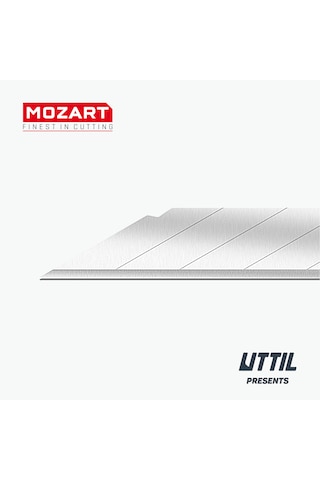 Mozart Blades 93.040 9mm 30 Derece Kır-at Bıçak 10'lu Yedek