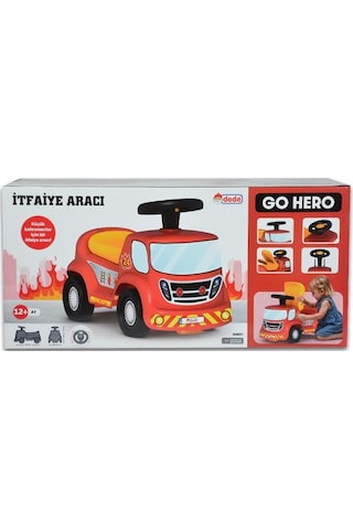 Dede Oyuncak Go Hero İtfaiye Aracı 04037 Çok Renkli