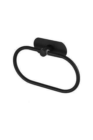 Besthome1 Modern Gümüş Banyo Havluluk, Pratik Organizasyon Ürünü Siyah Siyah