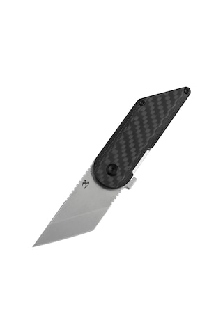 Kansept Dash Fitilli Karbon Fiber + G10 Sap 154cm Çelik Çakı T2045a1 Kum