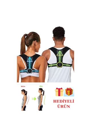 Dik Duruş Korsesi Bel Sırt Omuz Korse Kamburluk Önleyici Skolyoz