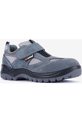 Mekap Jupiter 157-01 S1 Gri Süet Çelik Burunlu İş Ayakkabısı