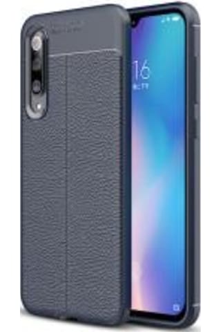 Xiaomi Mi 9 Kılıf Zore Niss Deri Desenli Silikon Kılıf