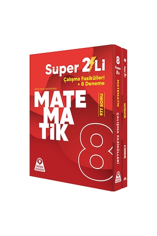 8. Sınıf Süper İkili Matematik Seti Örnek Akademi