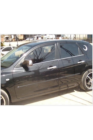 Mazda 3 Krom Cam Çıtası 4 Prç. 2003-2009 P. Çelik Hb
