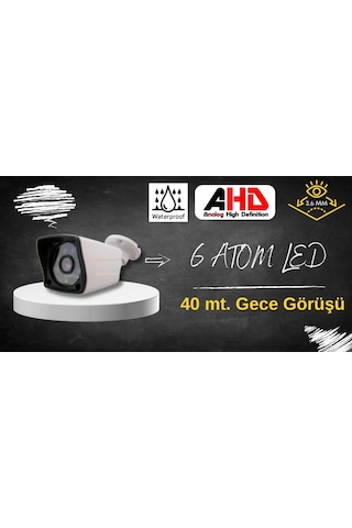 Arna 2 Dış 2 İç Kameralı 2 Mp 250 Gb Hdd Dahil Ahd Güvenlik Seti