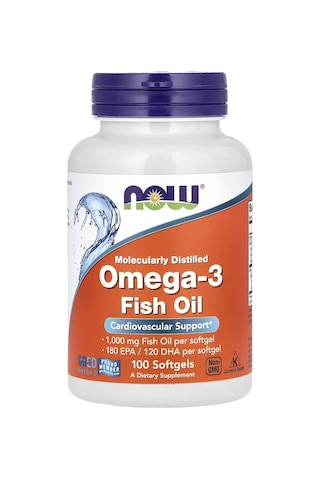 Now Foods Omega 3 Balık Yağı Fish Oil 100 Softgels