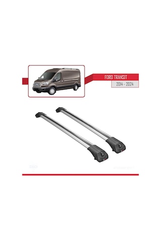 Ford Transit 2014 Ve Sonrası İle Uyumlu Ace-1 Ara Atkı Tavan Barı Gri