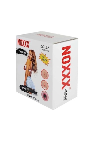 Zaga Oyun Noxx Sara Cain 3d Yüzlü Reslistik Vajina Anüslü 3 İşlevli Şişme Kadın