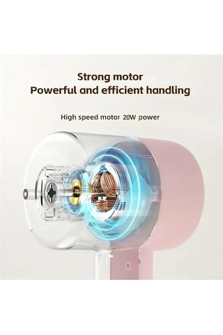 Ulzyvf Taşınabilir Elektrikli Yumurta Çırpıcı Ve Mikser - Usb Pembe, Küçük Tasarım, Büyük Güç Pembe