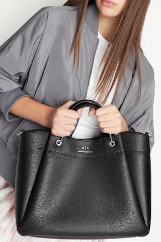 Armani Exchange Kadın El Ve Çapraz Askılı Çanta 942910cc783 Siyah