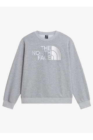 The North Face Nf0a8fxd-cqo Essential Terry Simple Dome Relaxe Kadın Sweatshirt Gri