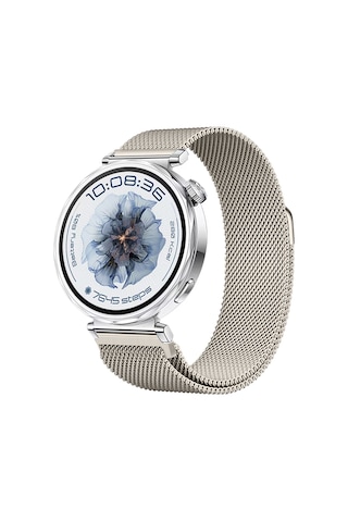 Huawei Watch Gt5 41mm Uyumlu Manyetik Milanese Loop Metal Kordon