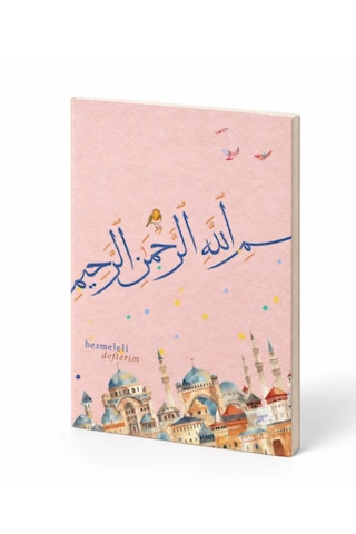 Besmeleli Defter Düşler Serisi Açık Pembe