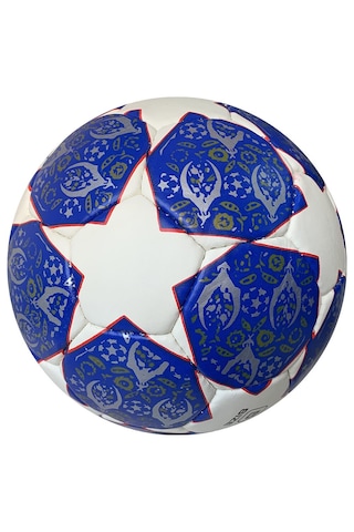 Katze Speedo Sert Zemin Futbol Topu 5 Numara Mavi - Beyaz