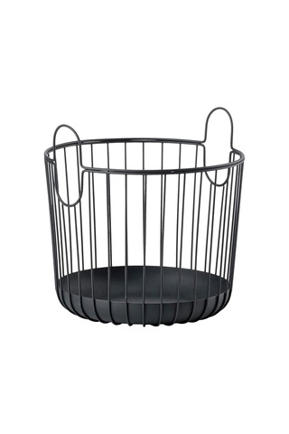 Sepet Metal Siyah 30 Cm Çok Renkli