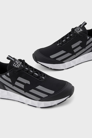 Ea7 Unisex Ayakkabı X8x217 Xk433 N763 Siyah-gümüş Siyah-gümüş