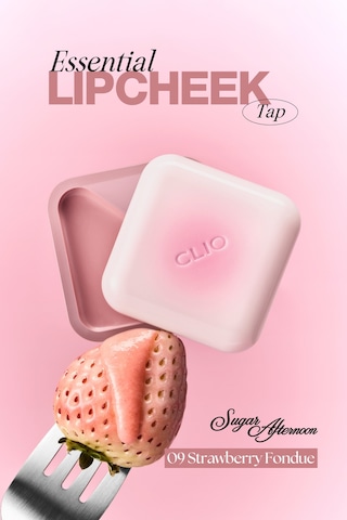 Dudak Ve Yanak Renklendirici Parlak Balm Clıo Essential Lipcheek Tap 09 Strawberry Fondue