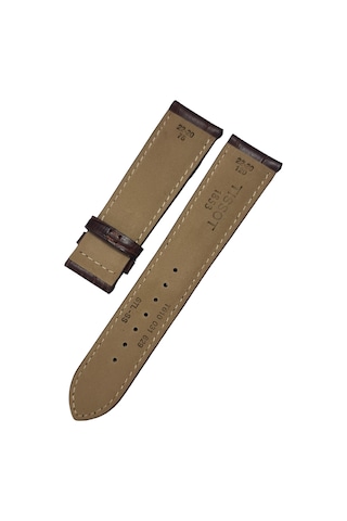 Tissot 22mm Kahverenk Deri Saat Kordonu