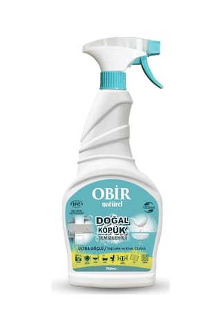 Obir Natürel Köpük Temizleyici 2'li Set 750 Ml X 2 Doğal Ve Etkili Temizlik