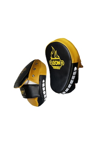 Leon Pro Boks, Kick-Boks ve MMA El Lapası Sarı Siyah Siyah - Sarı