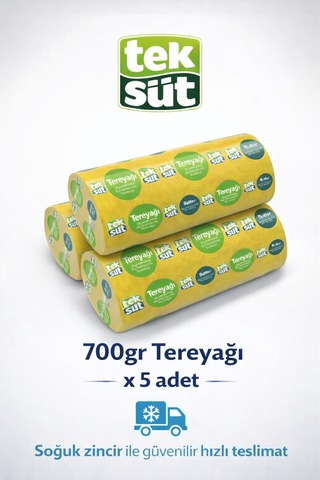 Tereyağ 700 Gr X 5 Adet