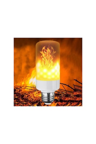 Ct-4059 3 Fonksiyonlu Alev Ampul Amber 5w 10 Adet