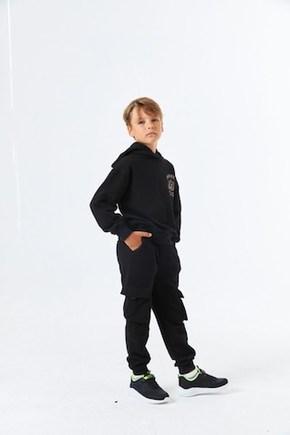 Serbend (Sge-1360) Serbend Kıds Kargo Cepli Erkek Çocuk Okul Eşofman Altı Siyah 10 - 11 Yaş 10 - 11 Yaş