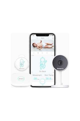 Sense-u Baby Monitor 2 Akıllı Bebek Monitörü Hareket ve Sıcaklık Takibi