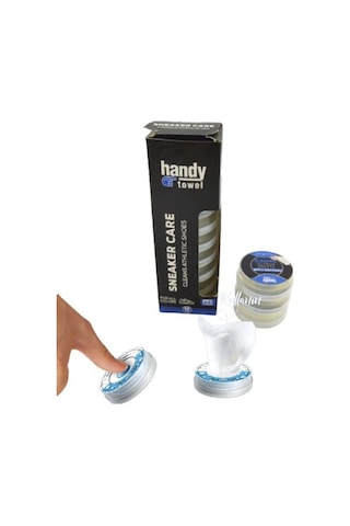 Handy Towel Sneaker Spor Ayakkabı Temizleme Bezi 10 Adet - Renksiz Çok Renkli