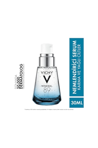 Vichy Mineral 89 Termal Su ve Doğal Hyalüronik Asit İçeren Serum 30 ML