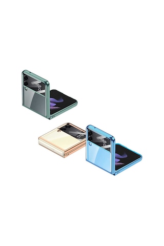 Samsung Uyumlu Galaxy Z Flip 4 Kilif Zore Kipta Lensli Kapak 557455958