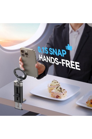 Joyroom Jr-zs413 Taşınabilir Manyetik Seyahat Telefonu Tutucu Siyah