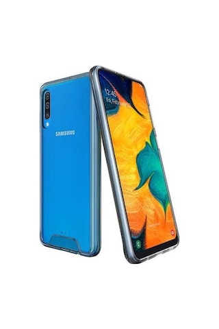 Zore Galaxy A50 İle Uyumlu Gard Silikon Kılıf Şeffaf 1.3mm