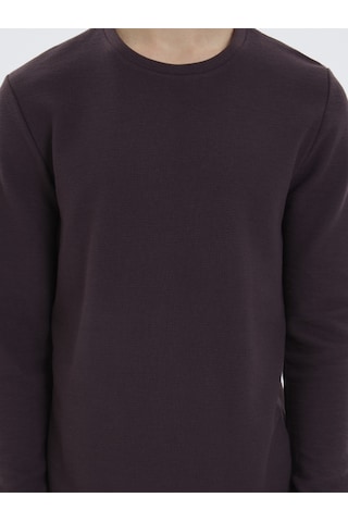 Regular Fit Erkek Tshirt U.kol Bordo