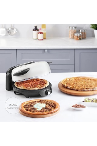 Karaca Gastro 10 İn 1 Pizza Ve Lahmacun Makinesi, Soft Cream