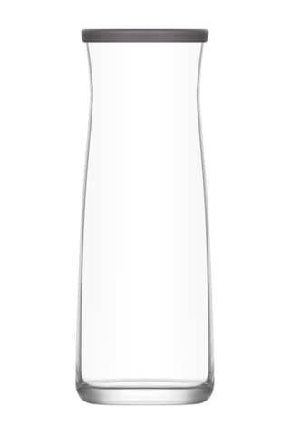 LAV Vera Cam Karaf Tekli 1,2 L Gri Silikon Kapaklı (Sürahi )
