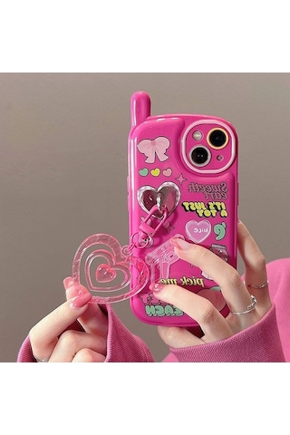 Moda Kore Sevimli 3d Yumuşak Kılıf İphone Uyumlu 14 - Di Tiao Marka, Yumuşak Kauçuk, Japonya Ve Güney Kore Tarzı