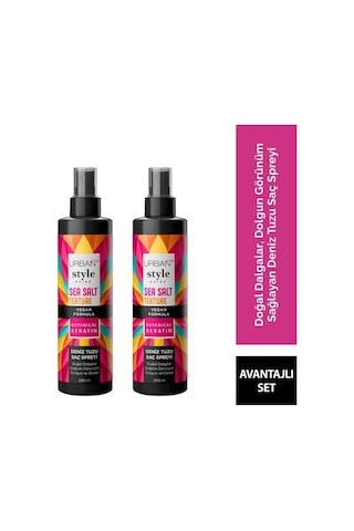 Urban Care Style Guide Deniz Tuzu Etkili Doğal Dalga Sağlayan Saç Spreyi 2 x 200 ML