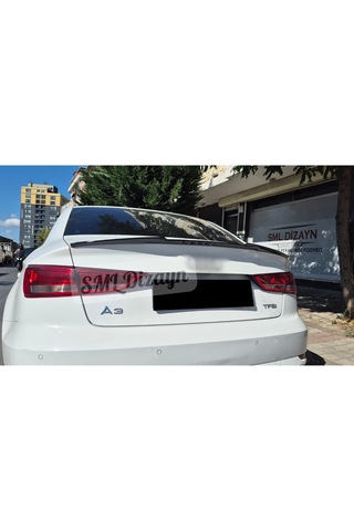 Audi A3 Sedan Yarasa Spoiler Spoyler 2013-2020 Parlak Siyah