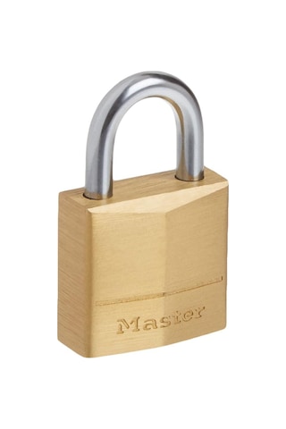 Master Lock Asma Kilit, Masif Pirinç, 1,9 Cm Genişliğinde, 120q