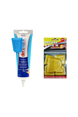 Derzmatik Hazır Derz Dolgu Beyaz + Silikon Derz Çekme Aparatı