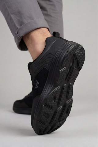 Liarca Comfy Step Siyah Günlük Spor Sneaker Kaymaz Taban Konfor Serisi Erkek Ayakkabı