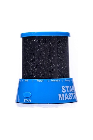 Didadodo Led Gece Lambası, Projeksiyon, Yıldızlı Gökyüzü, Romantik Renkli Ay Yıldızlı Gökyüzü Efekti Ay