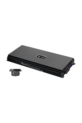 Qline 5 Kanal Amfi - Qline Force 5 Pro - 100rms X 4 + 450rms - Qline Force5 Bass Kontrollü 5 Kanal