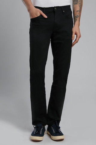 Lee Cooper Marco Normal Bel Dar Kesim Dar Paça Siyah Erkek Jean Pantolon-21617 Siyah