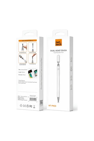 Nettech Nt-pn03 Telefon Dokunmatik Kalem - Beyaz