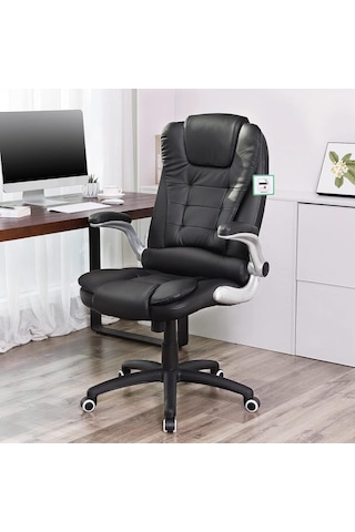 Songmics Ofis Koltuğu, Yönetici Koltuğu, Döner Sandalye, Siyah, Obg51b, 111 X 77 X 71 - Outlet Diğer