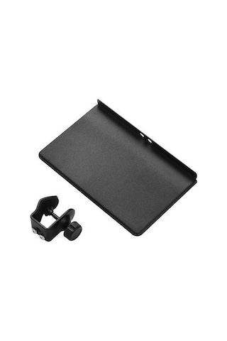 Fortunelane Metal Mikrofon Stantı, Sabitleme Klembi, Ses Kartı/aletler Taşıma, Siyah, 20x13cm