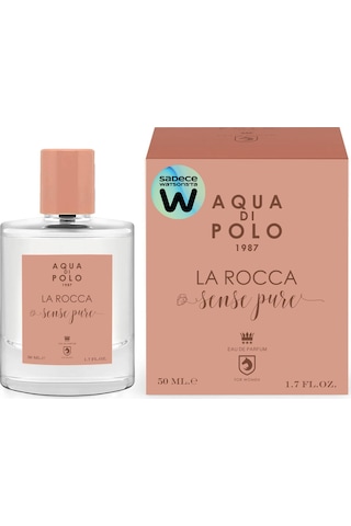 Aqua Di Polo 1987 La Rocca Sense Pure Edp 50 Ml Kadın Parfüm Apcn004201 Oryantal